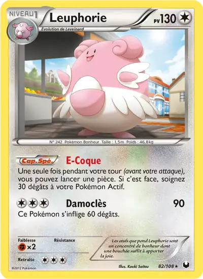 Image de la carte Pokemon Leuphorie 82/108