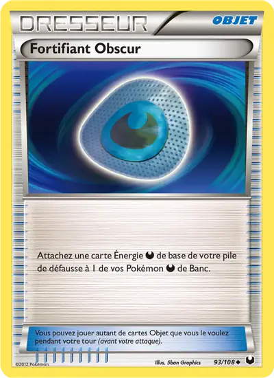 Image de la carte Pokemon Fortifiant Obscur 93/108