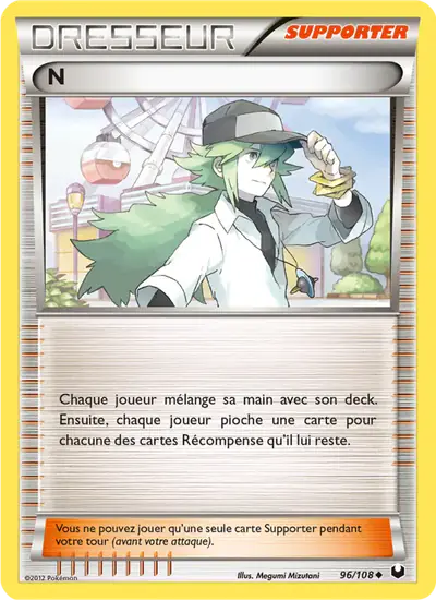 Image de la carte Pokemon N 96/108