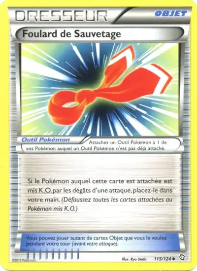 Image de la carte Pokemon Foulard de Sauvetage 115/124