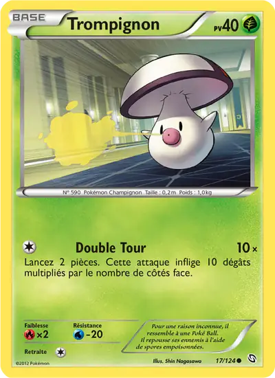 Image de la carte Pokemon Trompignon 17/124