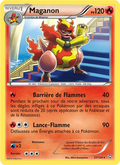 Image de la carte Pokemon Maganon 21/124