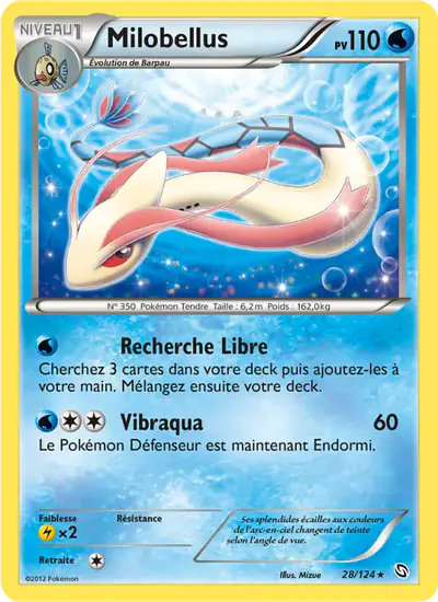 Image de la carte Pokemon Milobellus 28/124