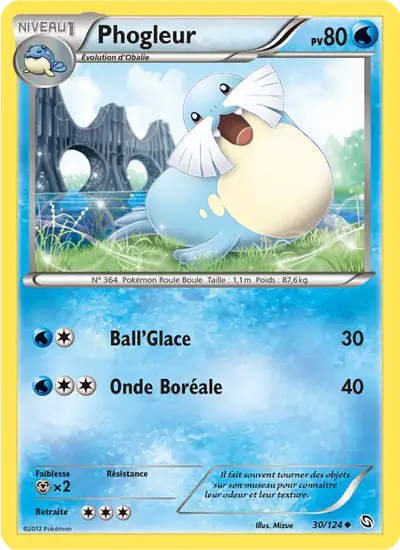 Image de la carte Pokemon Phogleur 30/124