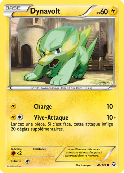 Image de la carte Pokemon Dynavolt 41/124