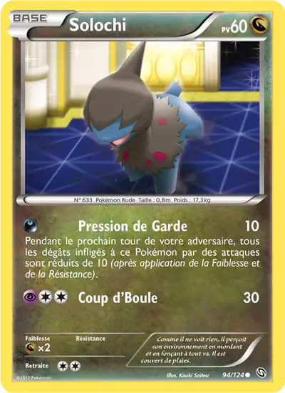Image de la carte Pokemon Solochi 94/124