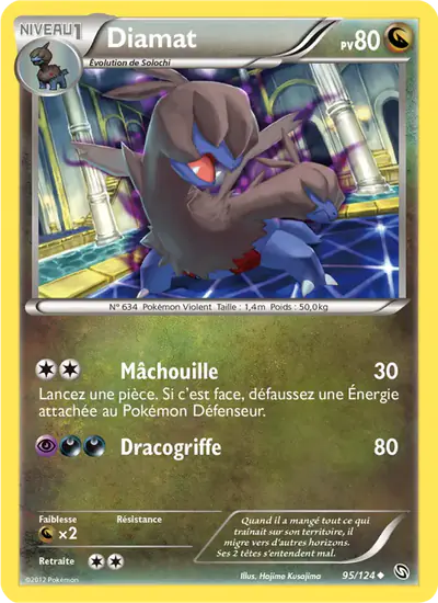 Image de la carte Pokemon Diamat 95/124