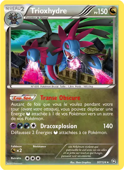 Image de la carte Pokemon Trioxhydre 97/124