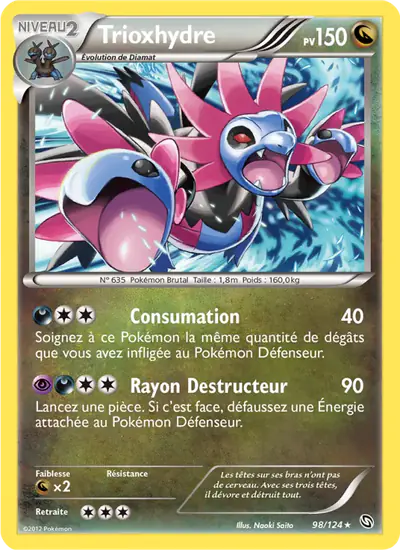 Image de la carte Pokemon Trioxhydre 98/124