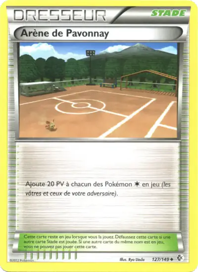 Image de la carte Pokemon Arène de Pavonnay 127/149
