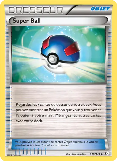 Image de la carte Pokemon Super Ball 129/149