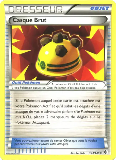 Image de la carte Pokemon Casque Brut 133/149