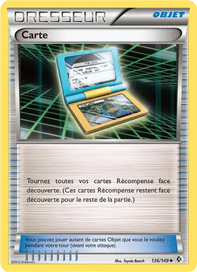 Image de la carte Pokemon Carte 136/149