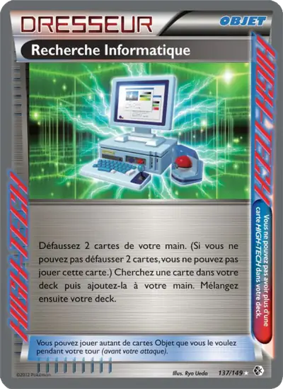 Image de la carte Pokemon Recherche Informatique 137/149