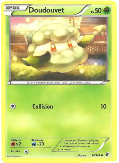 Image de la carte Pokemon Doudouvet 14/149