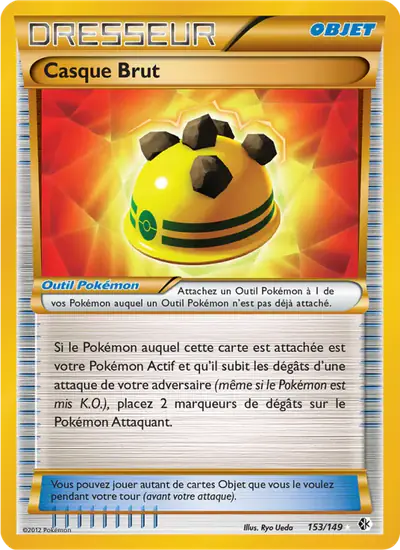 Image de la carte Pokemon Casque Brut 153/149