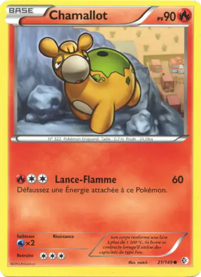 Image de la carte Pokemon Chamallot 21/149