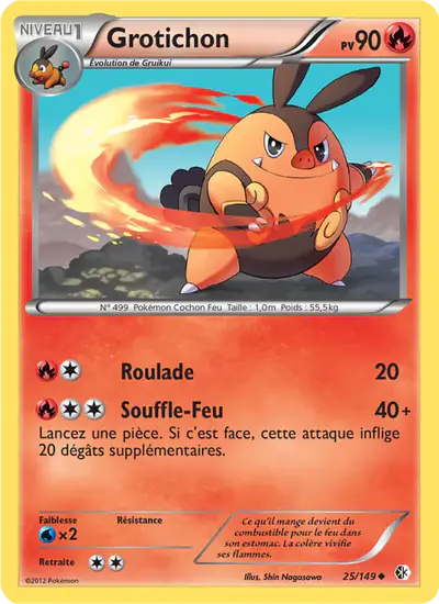Image de la carte Pokemon Grotichon 25/149