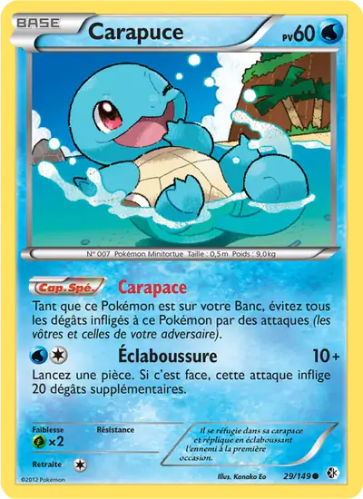 Image de la carte Pokemon Carapuce 29/149