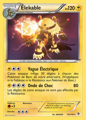 &Eacute;lekable 54/149