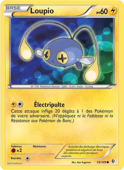 Image de la carte Pokemon Loupio 55/149