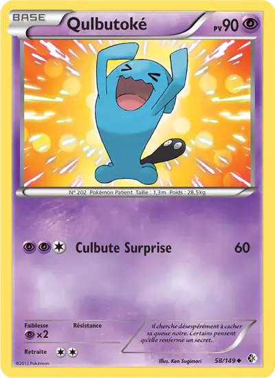 Image de la carte Pokemon Qulbutoké 58/149