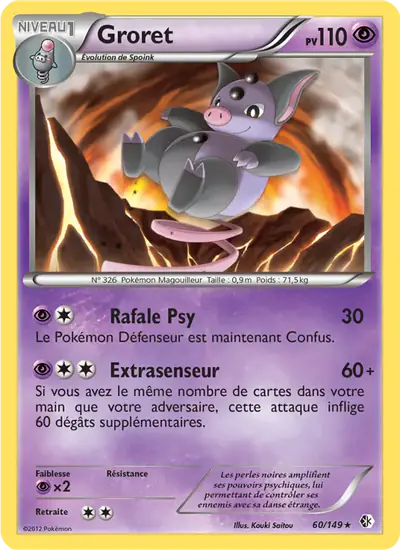 Image de la carte Pokemon Groret 60/149