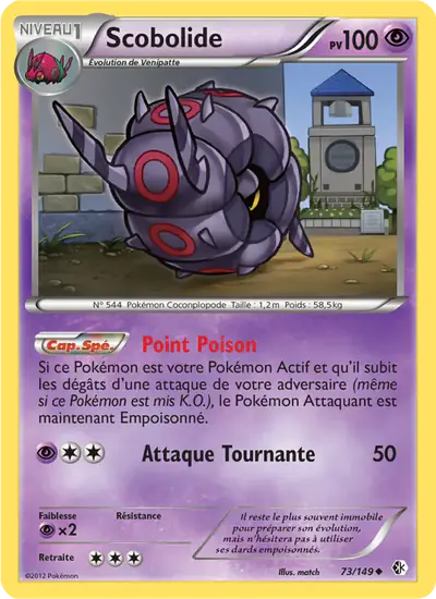 Image de la carte Pokemon Scobolide 73/149