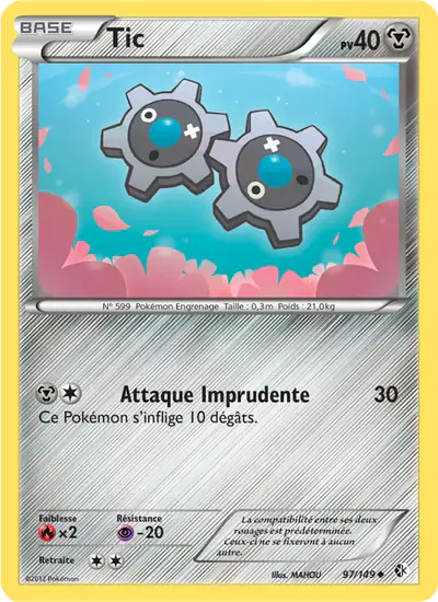Image de la carte Pokemon Tic 97/149