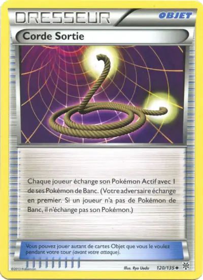 Image de la carte Pokemon Corde Sortie 120/135