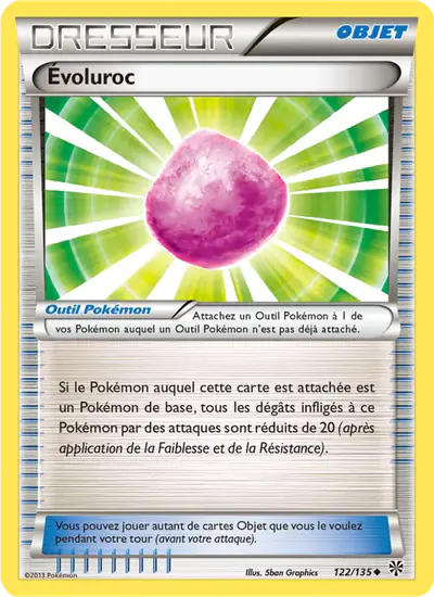 Image de la carte Pokemon Évoluroc 122/135