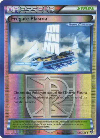 Image de la carte Pokemon Frégate Plasma 124/135
