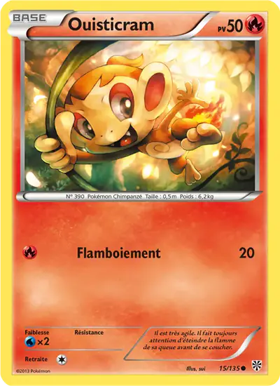 Image de la carte Pokemon Ouisticram 15/135