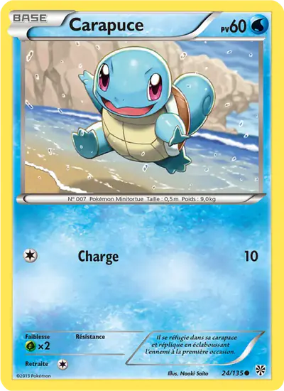 Image de la carte Pokemon Carapuce 24/135