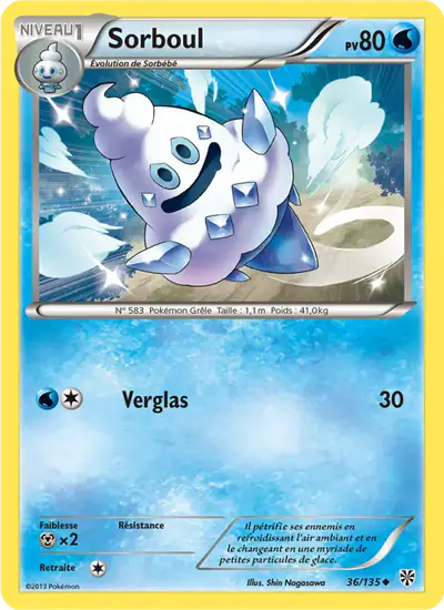 Image de la carte Pokemon Sorboul 36/135