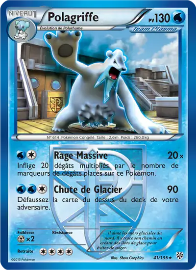 Image de la carte Pokemon Polagriffe 41/135