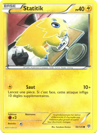 Image de la carte Pokemon Statitik 50/135