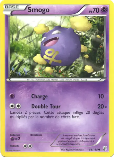 Image de la carte Pokemon Smogo 56/135