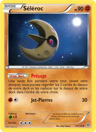 Image de la carte Pokemon Séléroc 73/135