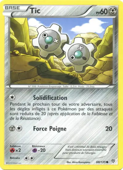 Image de la carte Pokemon Tic 88/135