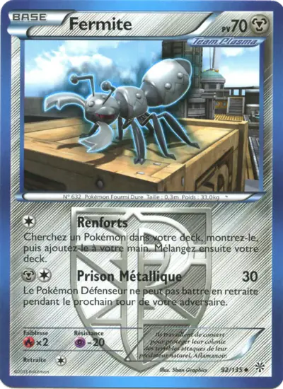 Image de la carte Pokemon Fermite 92/135