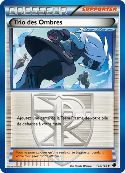 Image de la carte Pokemon Trio des Ombres 102/116