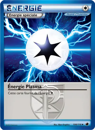 Image de la carte Pokemon Énergie Plasma 106/116