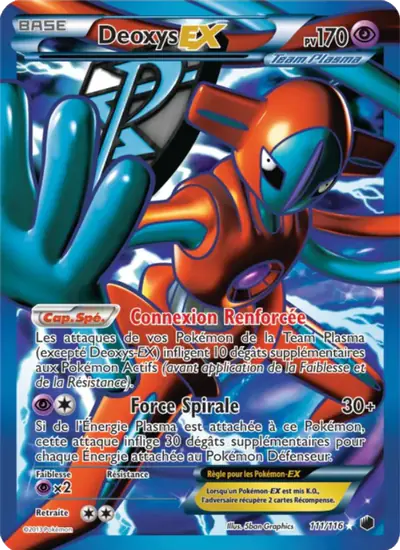 Image de la carte Pokemon Deoxys EX 111/116