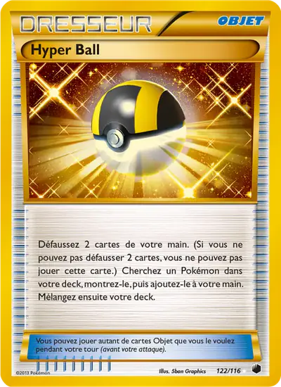 Image de la carte Pokemon Hyper Ball 122/116
