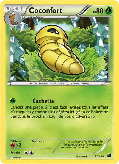 Image de la carte Pokemon Coconfort 2/116