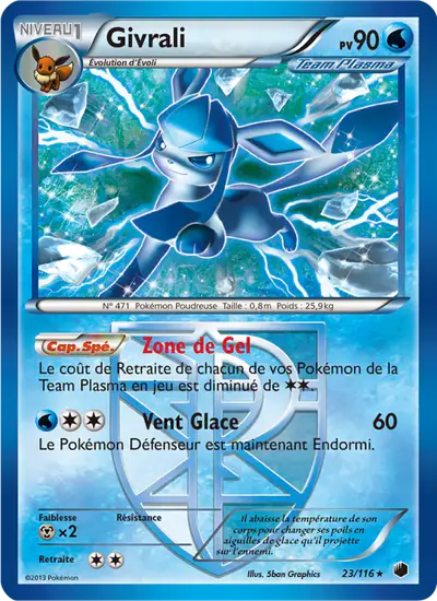 Image de la carte Pokemon Givrali 23/116