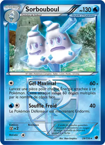 Image de la carte Pokemon Sorbouboul 29/116