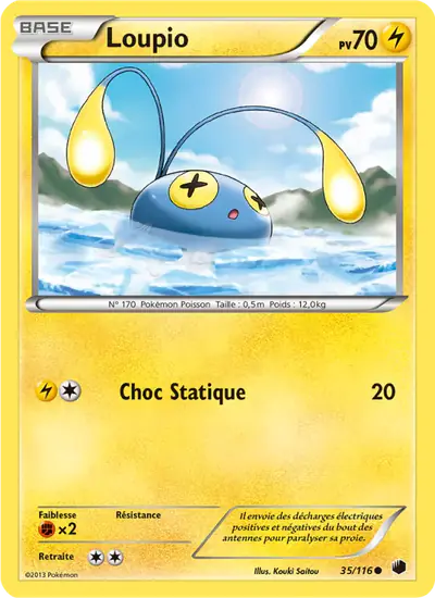 Image de la carte Pokemon Loupio 35/116