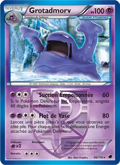 Image de la carte Pokemon Grotadmorv 46/116
